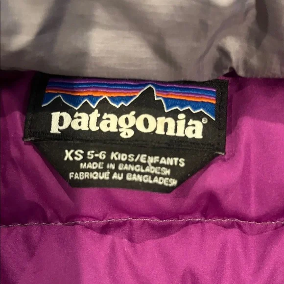 Patagonia Purple Kids Jacket - Picture 2 of 6